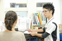 問診の様子