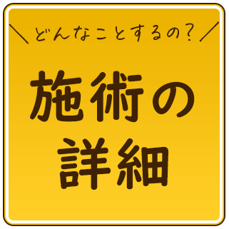 施術の詳細