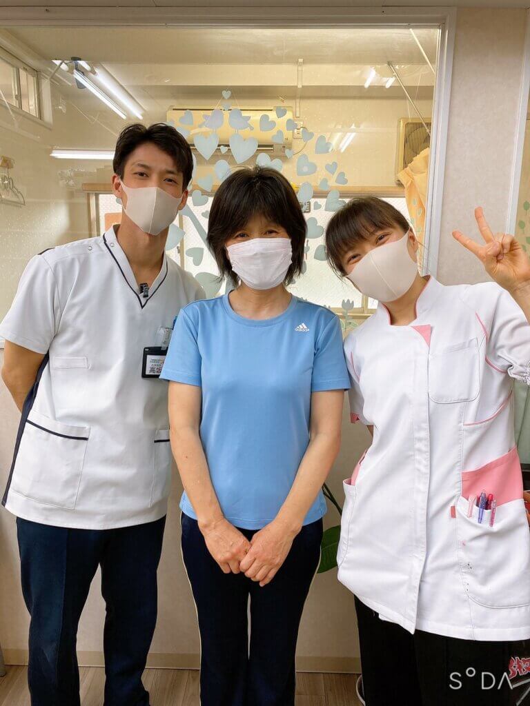 腰痛お客様の声写真