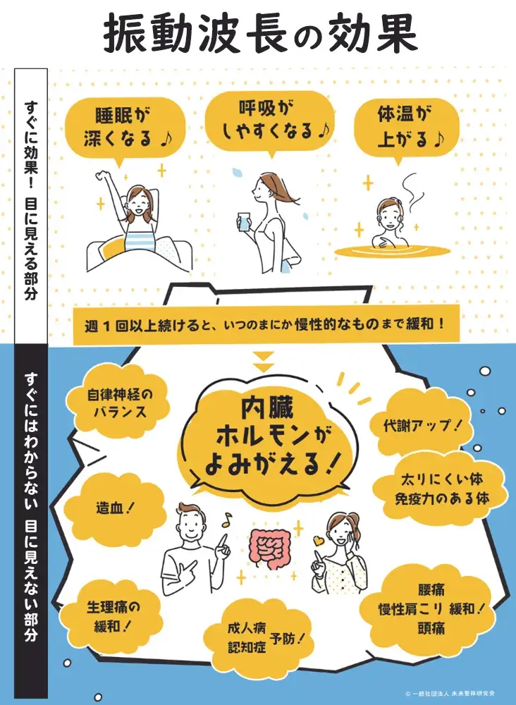 振動波長の効果