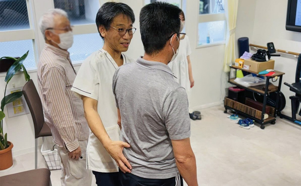 立ち方指導